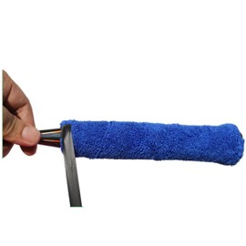 [phalatina] Badminton Tennis Squash Racket Grip End Tape Finishing Tape Roll, Choose Length, Number of Pieces, Our Original Production (Yellow, 32.8 ft (10 m) 1 Piece)