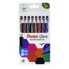 Pentel iZee 1.0mm Ballpoint - Assorted 8pc Wallet