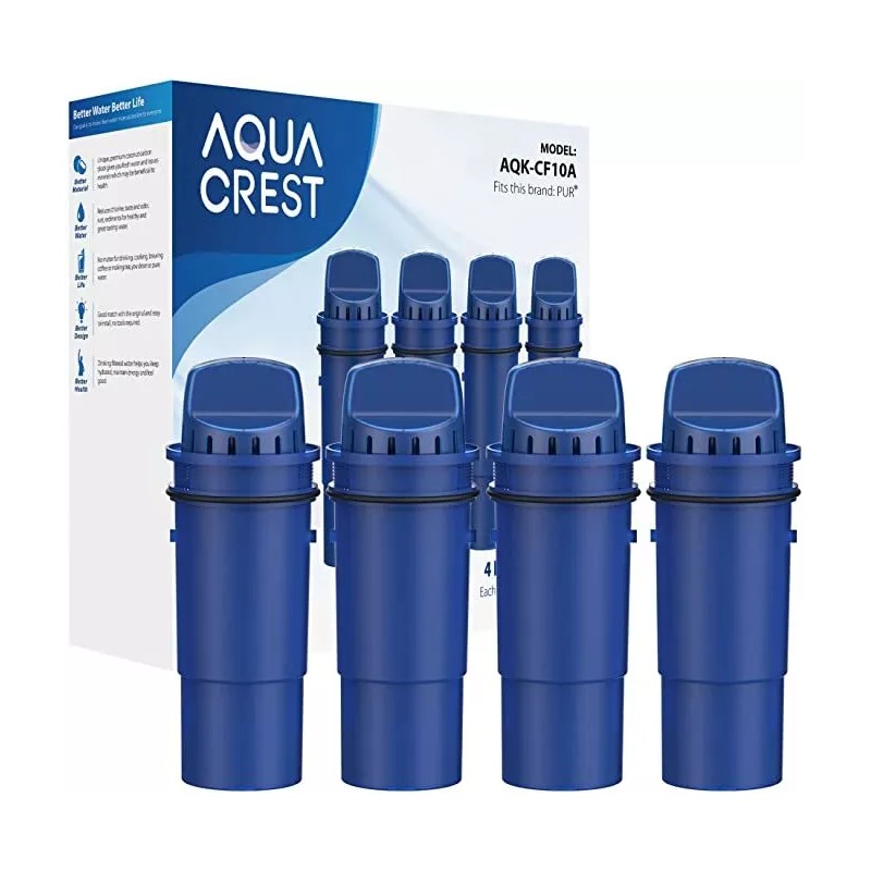 AQUA CREST Pitcher Water Filter,Replace