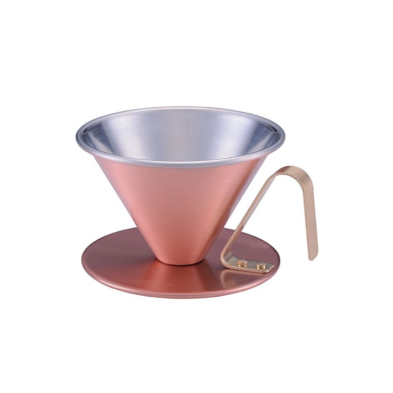 Tanabe Hardware Pure Copper Water Pour Over Coffee Dripper Brushed