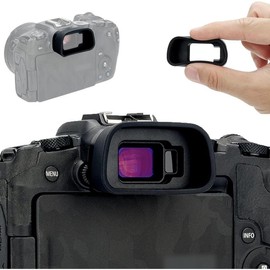 EOS R7 Eyecup Eyepiece, Extended Soft Silicon Camera Eye Cup Viewfinder Eyeshade Protector Cover Special Designed for  EOS R7 Mirrorless Camera - Color: for Canon EOS R8 RP