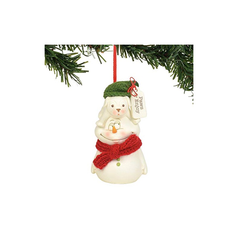 Snowpinions Paws and Enjoy Hanging Ornament
