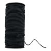 Cordón Elástico Trenzado Tubular 2mm 100 Mts Cola V/color