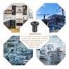 sourcing map M6x15mm Hex Socket Head Insert Nut Screw Post