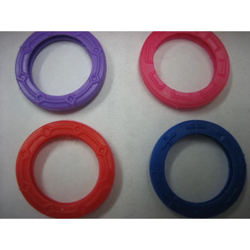 Lof of 8 pc Identification Key-Rings Covers