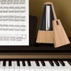 Old Fashion Mechanical Metronome, Wooden Guitar Piano Drum Instrument Tower