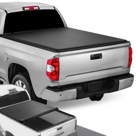 DNA Motoring TTC-RU-056 Pickup Truck Bed Top Roll-Up Vinyl Soft Tonneau Cover Compatible with 07-21 Tundra 5.5Ft Fleetside Bed