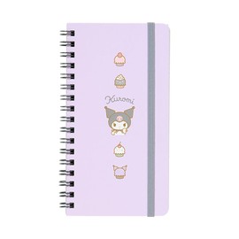 Sanrio 430897 Slim Ring Notebook, Chromi, Elastic Band Included