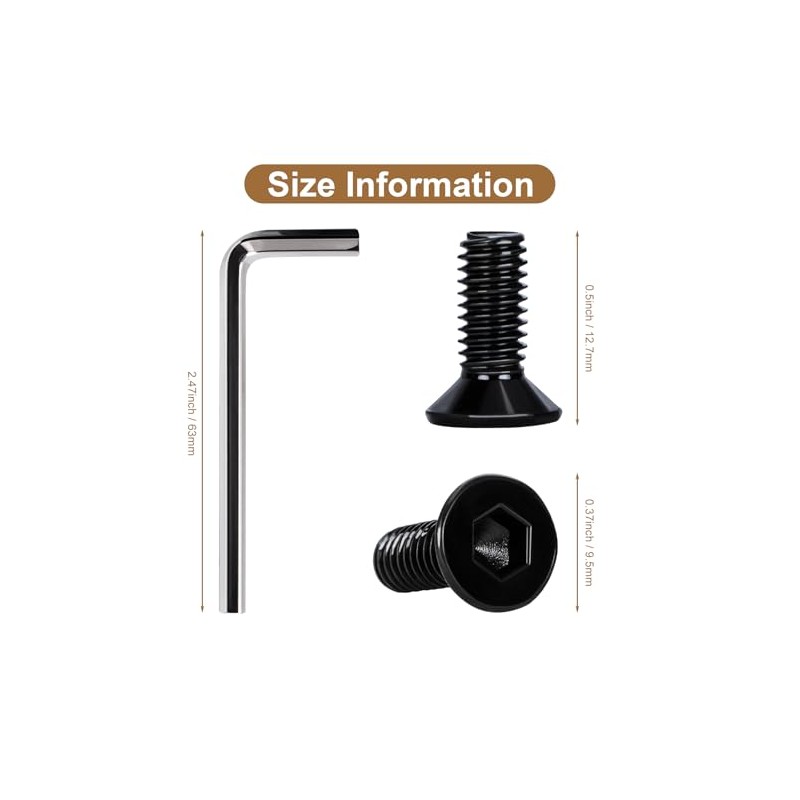 Replacement Screws for Delta and Shimano SPD Cleats – Suitable