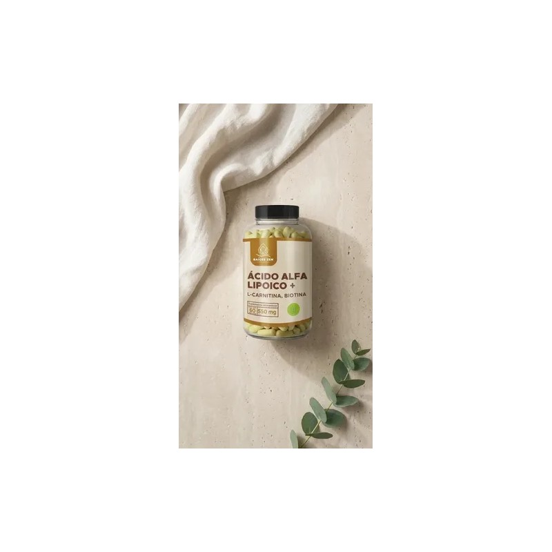 Ácido Alfa Lipoico Raíces Zen Nutrition Company Ala 550mg 60