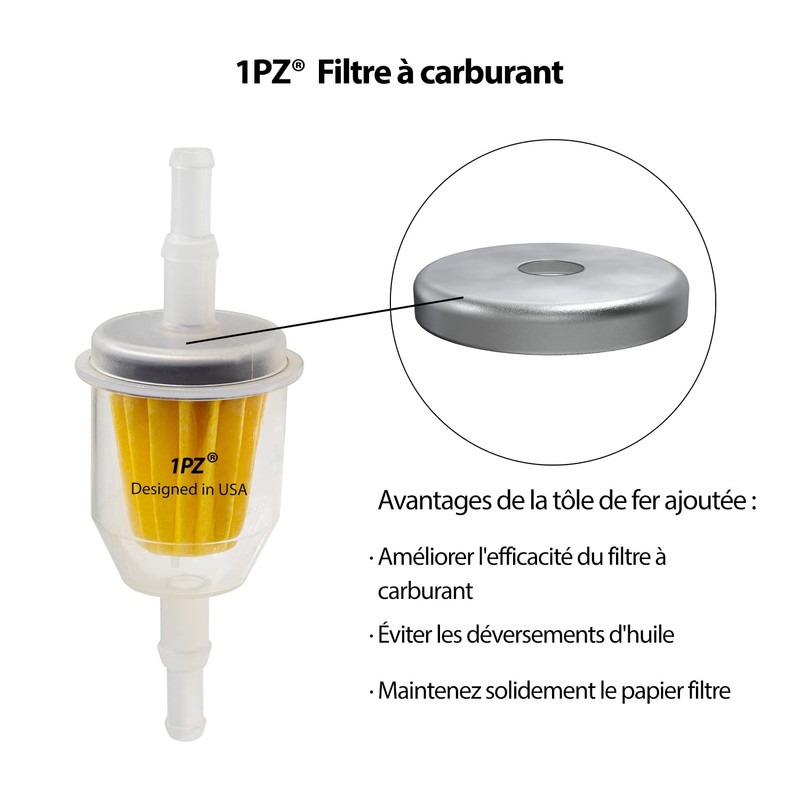 1PZ F01-FH1 Fuel Filter 6mm 8mm Universal Fuel Filter Motorcycle