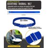 Thaplay - Cinturón de béisbol/sóftbol, 2 paquetes de cinturón uniforme