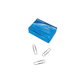 Westcott Corrugated Paper Clips - 1 1/8" - 28mm, 100 Clips/Box (90834)
