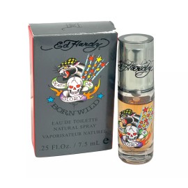 Ed Hardy Death or Glory Born Wild Eau De Toilette Natural Spray .25fl.oz./7.5m