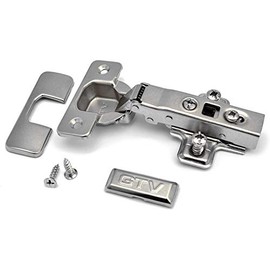 GTV 35mm Soft Close Hinge (Full Overlay, Unfinished Steel)