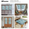 QHY Sunshine Privacy Window Film with Installation Tool Decorative Stained