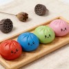 Expressive Dumpling Squishy Blind Box, Soft TPR Sensory Fidget Squeeze