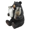 Black Bear Bearly Seasoned Salt & Pepper Shakers Kitchen Decoration