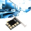 PCI E 1 to 6 Riser Card IC Heat Sink