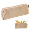 XHYASD Small Pencil Case, Corduroy Fabric, Small Pencil Case, Pencil