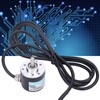 Encoder 5‑24V DC AB 2 Phase Incremental Rotary Solid Shaft