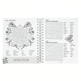 Mindfulness Word Search Book - Spiral-Bound Puzzle Multi-Level Word Search Book for Adults Including More Than 400 Puzzles; Puzzles for Self-Care and a Zen Mind (Brain Busters)