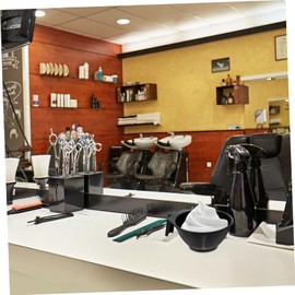 FOMIYES 5pcs Hair Salon Dye Bowl Hair Dye Bowl Hair Dying Mixing Bowl Tinting Bowl Mixing Bowls with Handles DIY Makeup Bowl Hair Dye Mixing Bowl Hair Dye Making Bowl Black Plastic