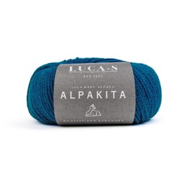 Luca-S Yarns ALPAKITA, Super Soft Alpaca Yarn, 100% Baby Alpaca DK Knitting & Crochet Yarn 50g - 125m