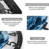 25cm Circular Iron Wall Clock with a Outlet and Plugsheet