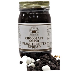 Chocolate Amish Peanut Butter Spread, 18 oz