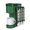 STORAGENIE Coffee Pod Holder for Keurig, Wall Mount Side Mount