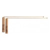 Berk Dowsing rod with cork handle and gold plated ball