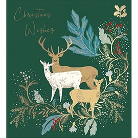 Pack of 5 National Trust Stag Charity Christmas Cards