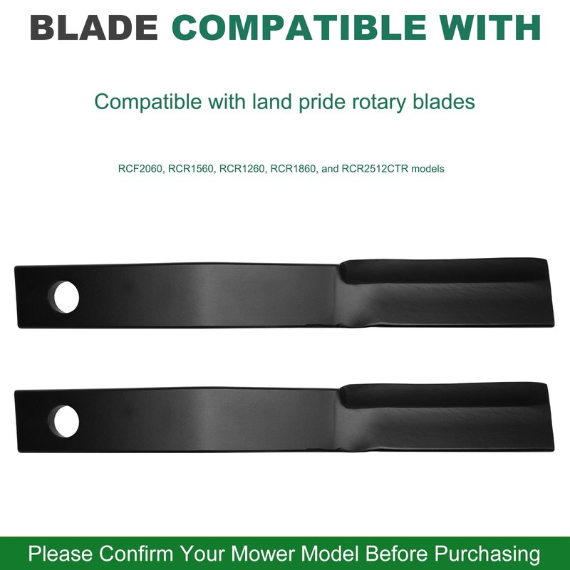 JSXDNWYJ Replacement Land Pride Rotary Cutter Blades, 820-198C Lawn Mower