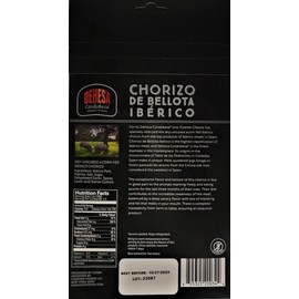 Dehesa Cordobesa | CHorizo De Bellota Iberico | Net.Wt 2.5 oz | Pack of 3