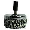 Nulite Glow in the Dark Spinning Ashtray - Skulls