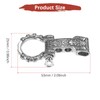 TIXIPEM Paracord Bracelet Shackle Buckle [5PCS] - Adjustable Metal Pattern