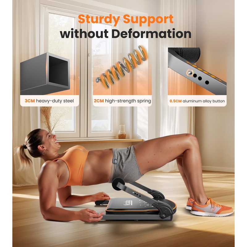 Niceday Ab Workout Equipment, Ab Machines for Stomach Workout, Ab