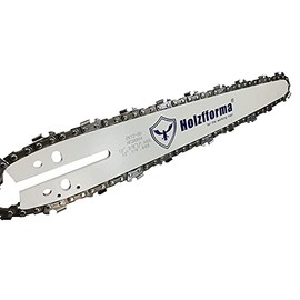 Holzfforma 12inch PRO Bar & Chain combo 3/8 LP, 050 44DL mini Carving Bar Hard Nose Compatibale With MS170 MS171 MS180 MS181 MS192T MS193T MS200T 020T MS201T MS201TC JonCutter G2500