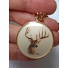 Unbranded BIG BUCK KEYCHAIN FINISHED IN GOLD