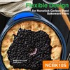 NutriChef Blue Silicone Handles - Flexible Design for Nonstick Carbon