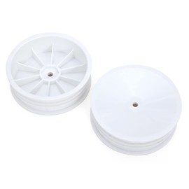 Geforce Front Dish Wheel 2.2 for Carpet Tire (White) GOP121