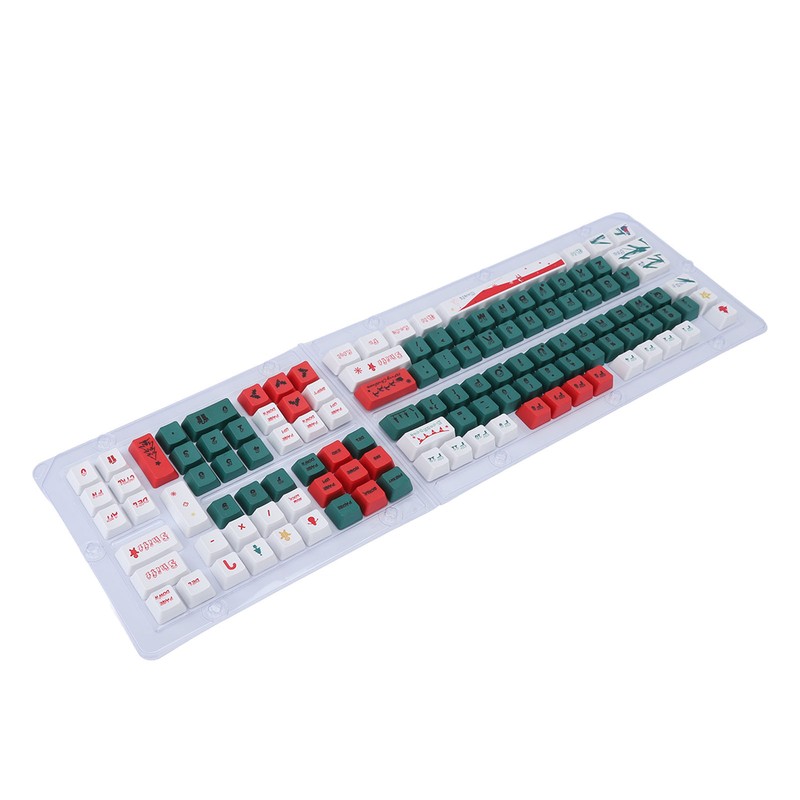 Keyboard Keycaps 123 Keys OEM Height Sublimation Process Ergonomic Design