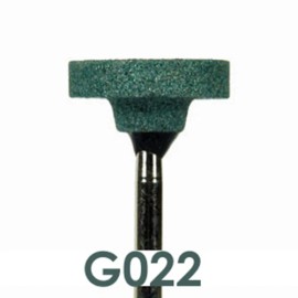 Private Label 100 Thick Wheel Green Mounted Stones For Dental Lab Porcelain