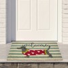 Northlight Natural Coir Rectangular Dachshund Dog Welcome Doormat 18" x