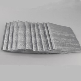 10pcs Aluminum Foil Thermal Insulated Bags Lunch Bag,Resealable Aluminum Sandwich Bag Food Delivery Pouch Picnic Bag