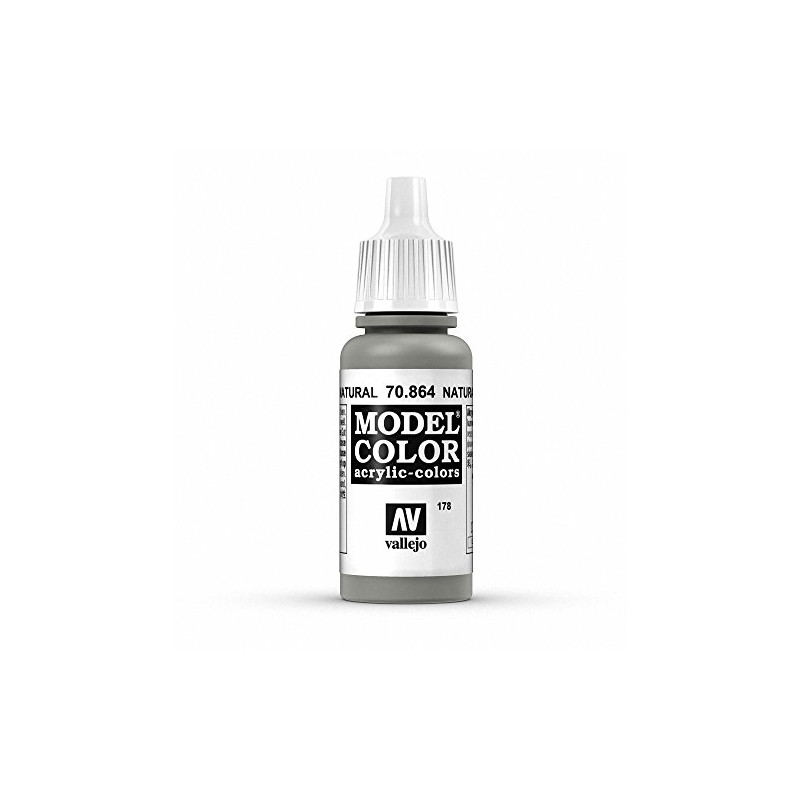 Vallejo Natural Steel Paint, 17ml