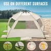 WhiteFang Deluxe XL Pop Up Beach Tent Sun Shade Shelter