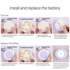 STAR-SPANGLED 6 Pack 2.8” Motion Sensor Lights Indoor AAA Battery