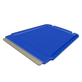 Car Ice Scraper Brass Blade Small Ice Scraper for Car 4-in-1 Ice Scraper Small Ice Scrapers for Car Windshield Frost Wipe Scraper Snow Scraper for Car Original Murska Europe Winter (L&P A052 Blue)